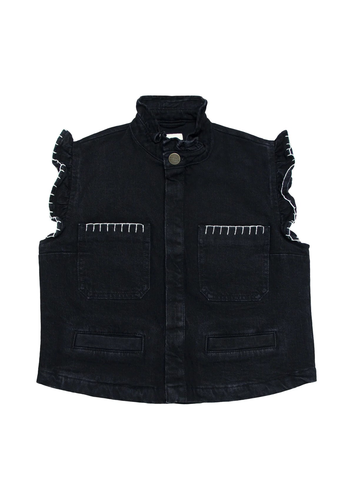 Seventy + Mochi Pablo Waistcoat - Black