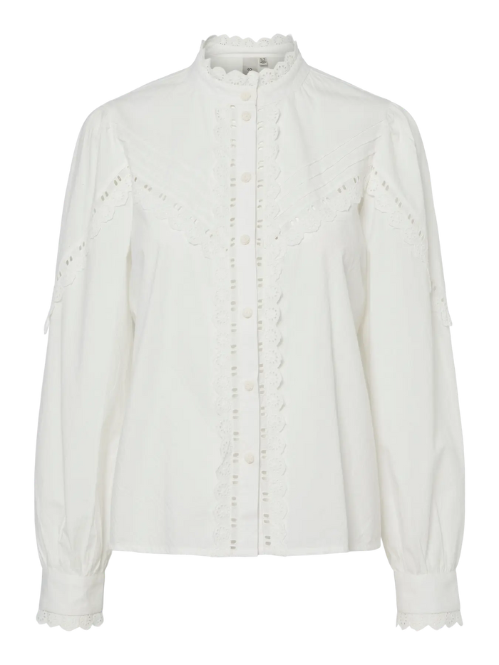 YAS Komea Blouse - Snow White