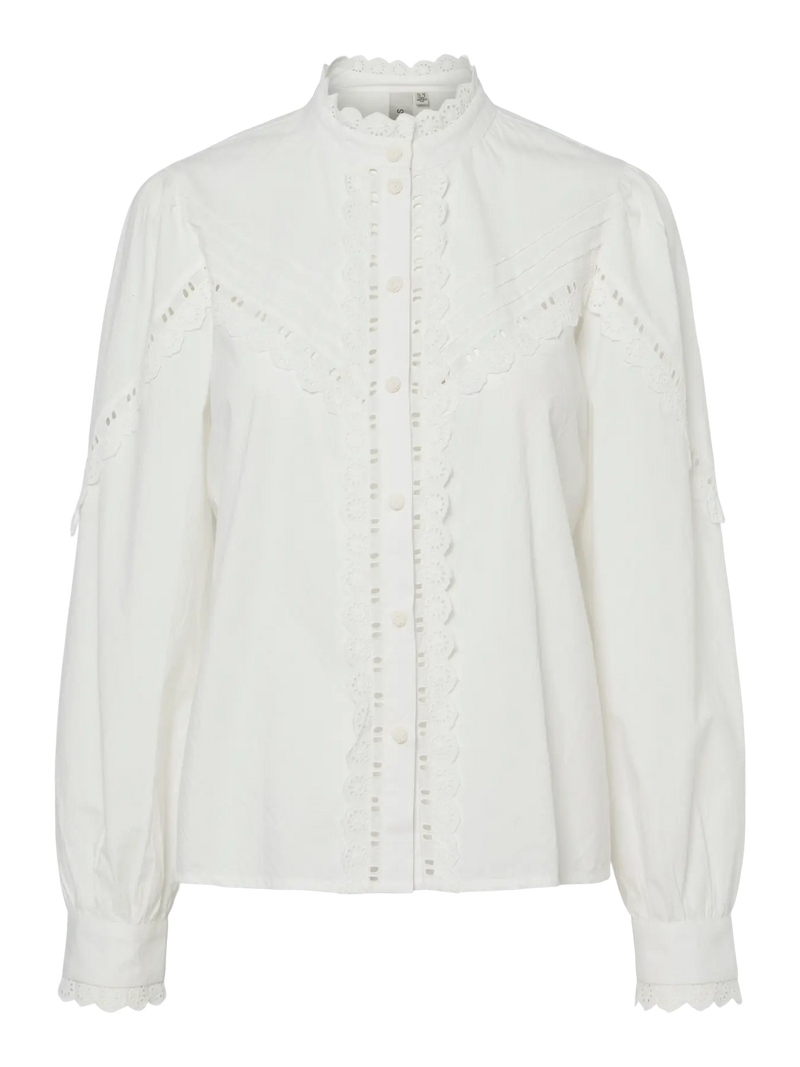 YAS Komea Blouse - Snow White