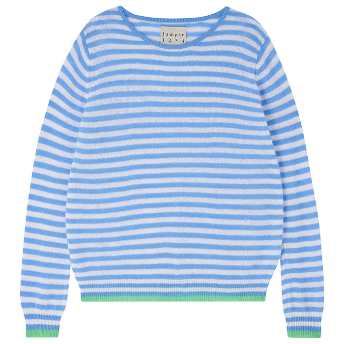 Jumper 1234 Cashmere Little Stripe Crew - Skylar