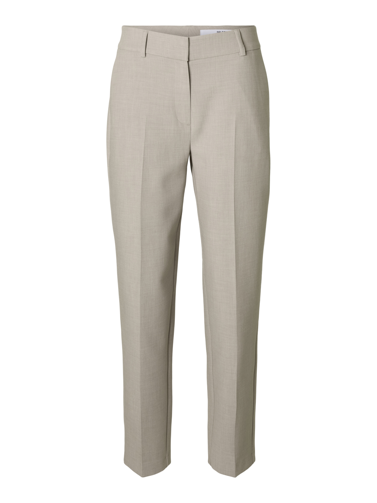 Selected Femme Rita Crop Trouser - Melange