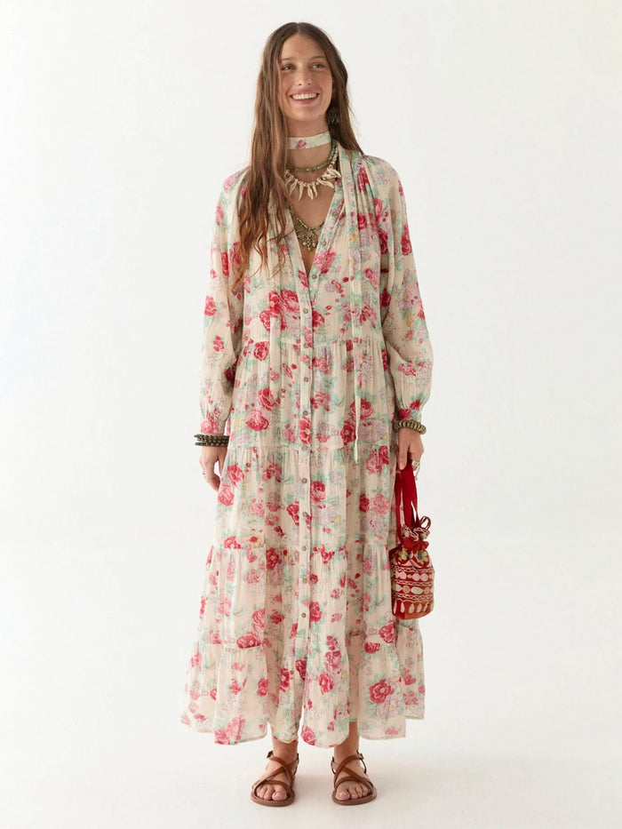 Maison Hotel Augustina Dress - Candy Roses