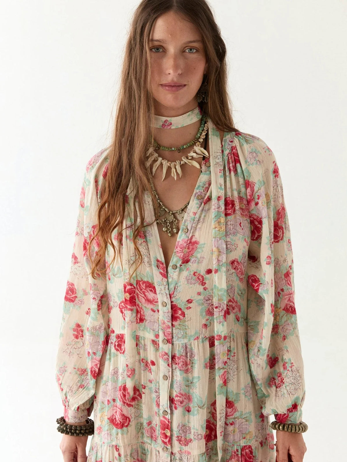 Maison Hotel Augustina Dress - Candy Roses