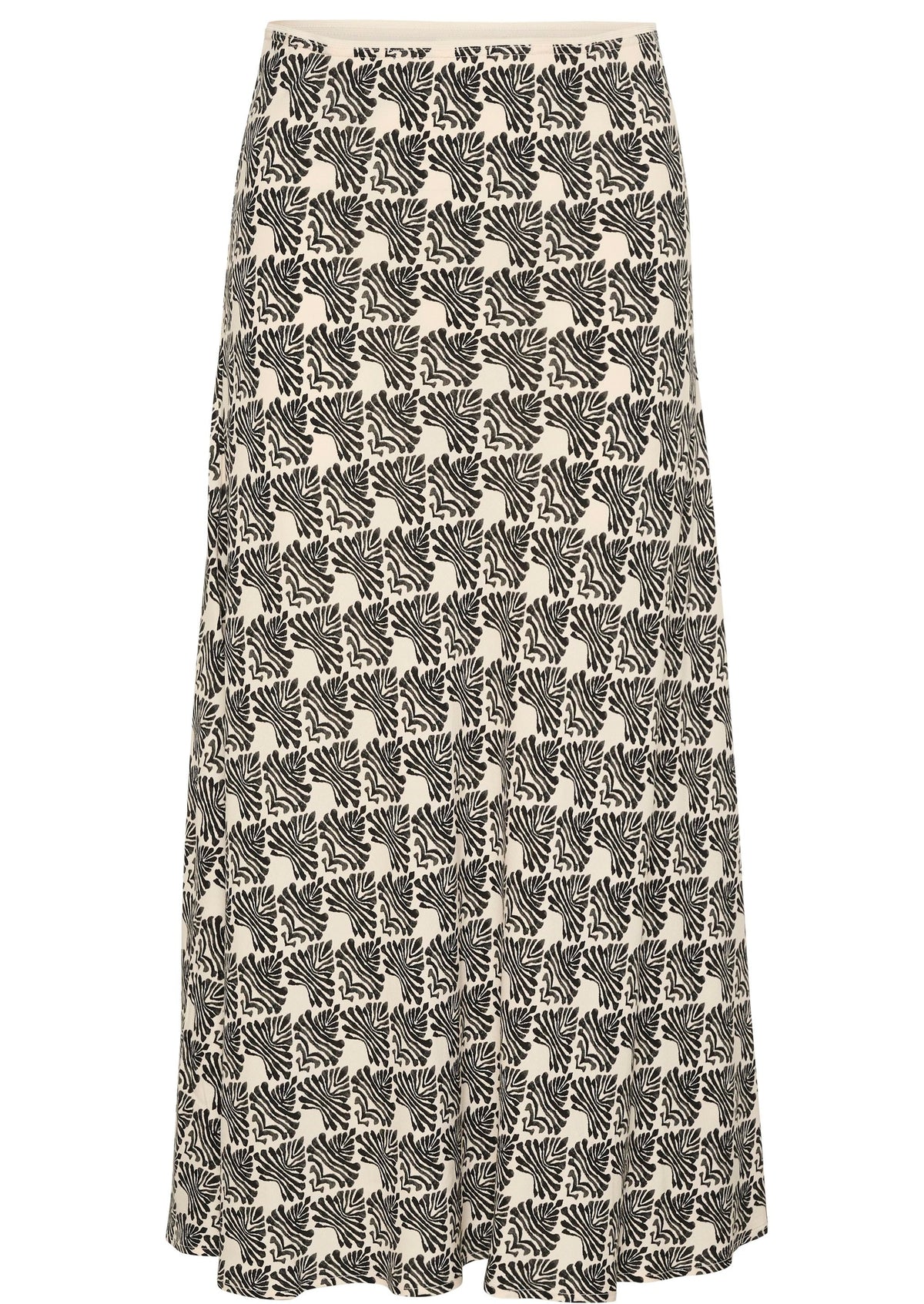 Part Two Rin Skirt - Black Graphic Print