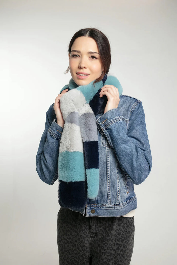 Nooki Delta Scarf - Blue