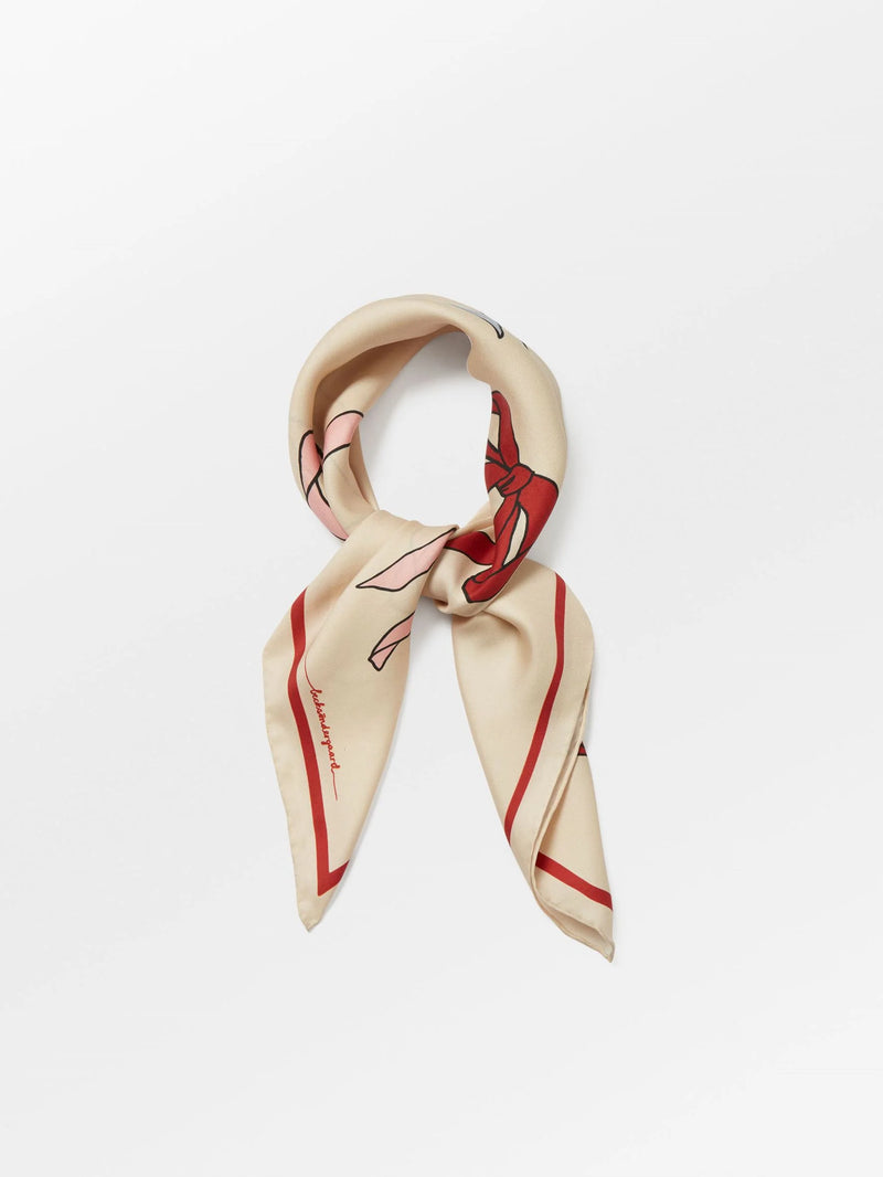 Becksöndergaard Bow Sia Scarf - Cream