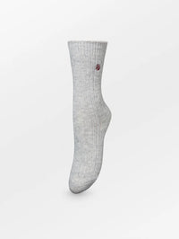 Becksöndergaard Rose Woola Socks - Grey