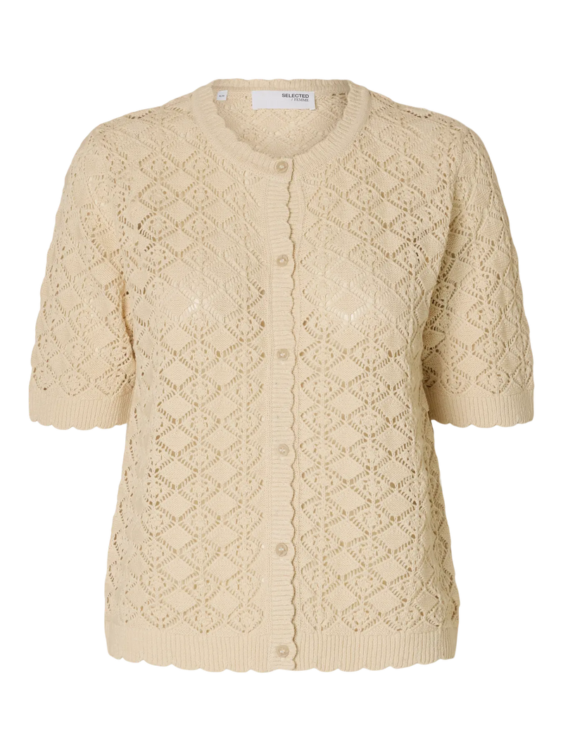 Selected Femme Sofia Cardigan - Birch