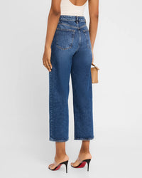 Frame The Wide High Rise Jeans - Rival