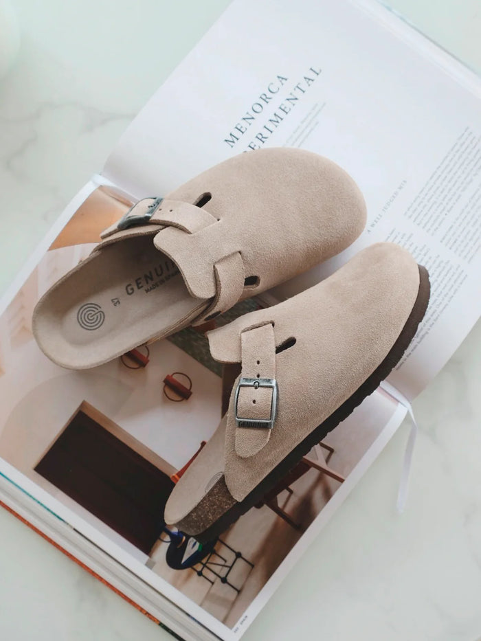 Genuins Riva Slip-Ons - Taupe