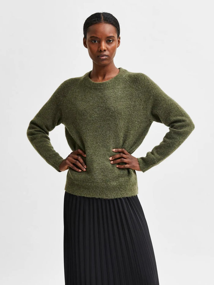 Selected Femme Lulu Jumper - Kalamata