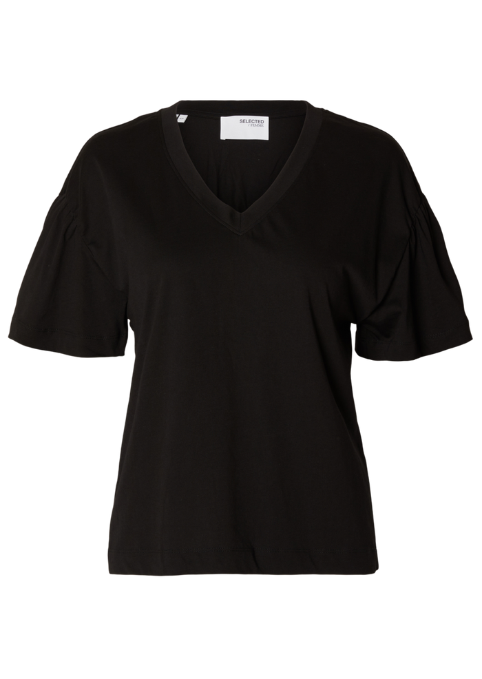 Selected Femme Carli T-Shirt - Black