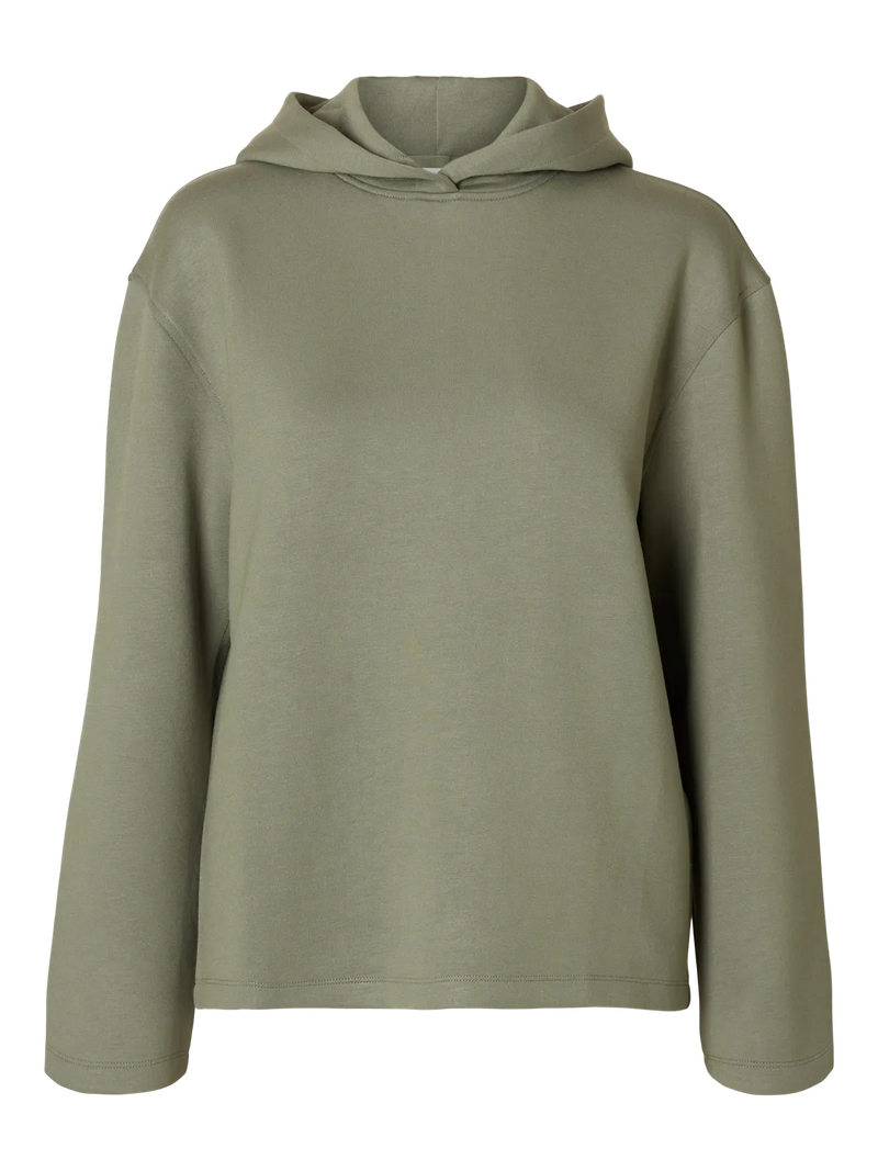 Selected Femme Emma Hoodie - Vetiver