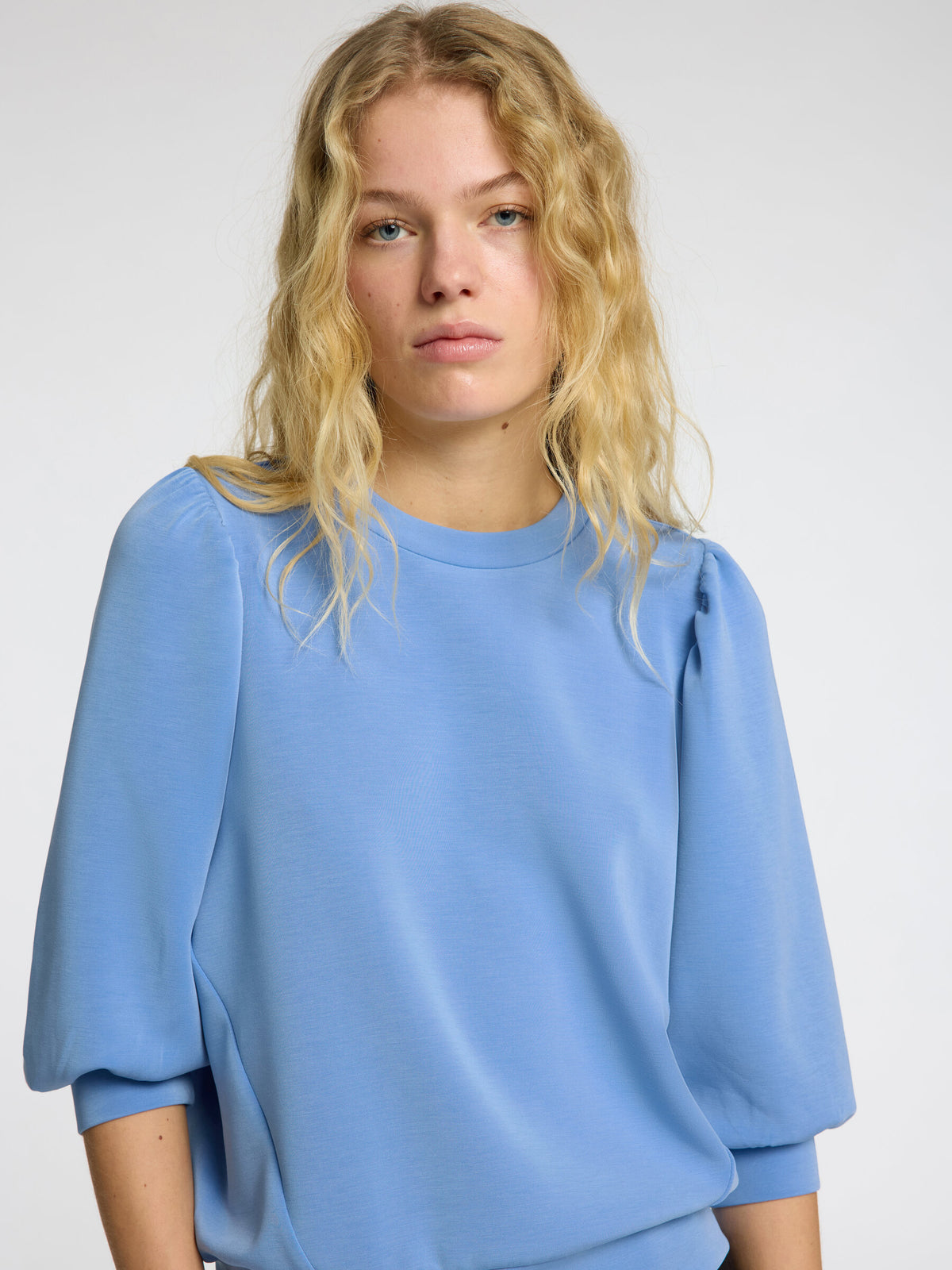 Selected Femme Tenny T-Shirt - Cornflour Blue