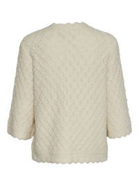 YAS Egsa Bow Cardigan - Birch