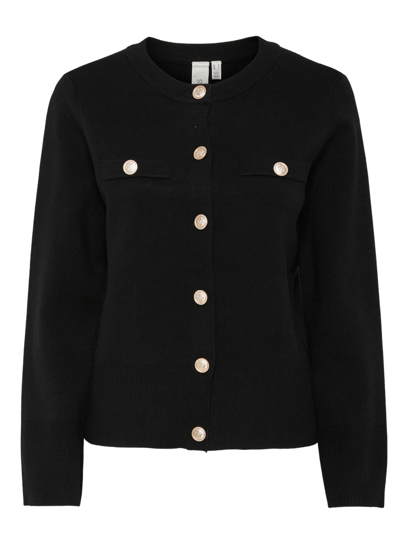 YAS Pimi Cardigan - Black