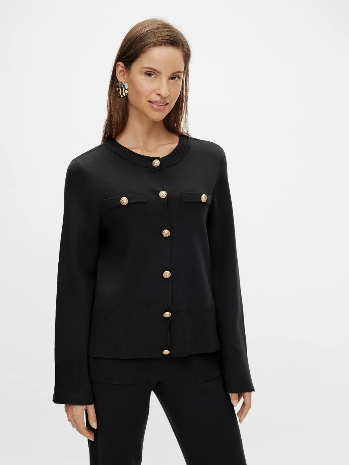 YAS Pimi Cardigan - Black