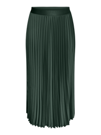 YAS Celine Pleat Skirt - Sycamore