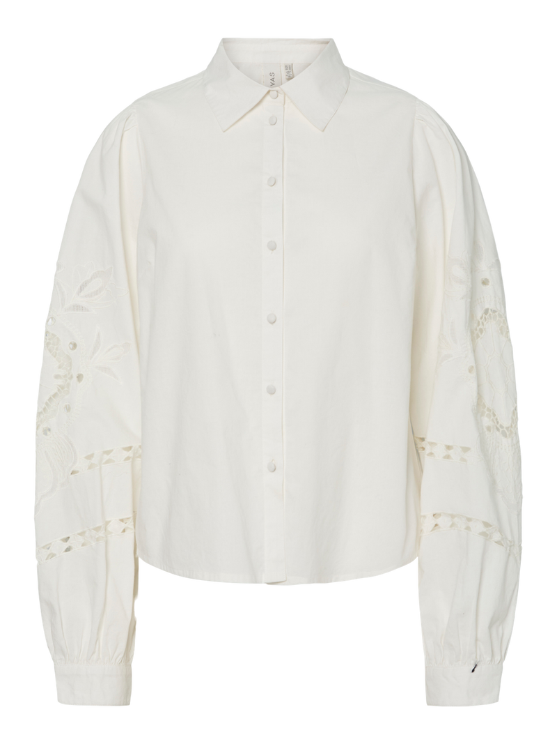 YAS Monella Shirt - Snow White