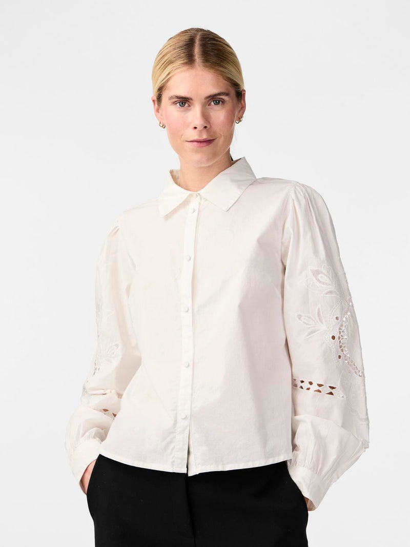 YAS Monella Shirt - Snow White