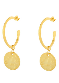 Ashiana Esmeralda Earring - Gold