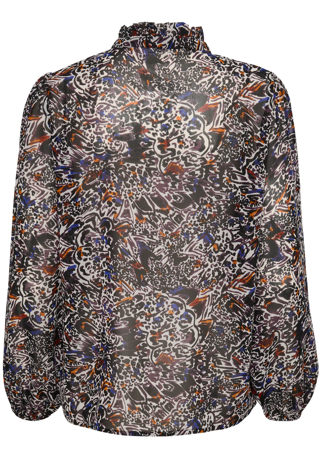 Saint Tropez Santana Blouse - Ice Peacock Art – Heidi And Hudson